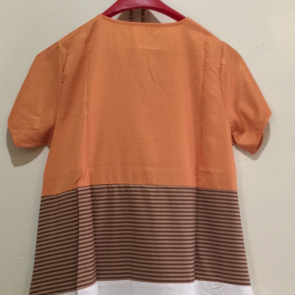 JC Fashion Brown Patterned Midi Dress - Picture 5 of 8